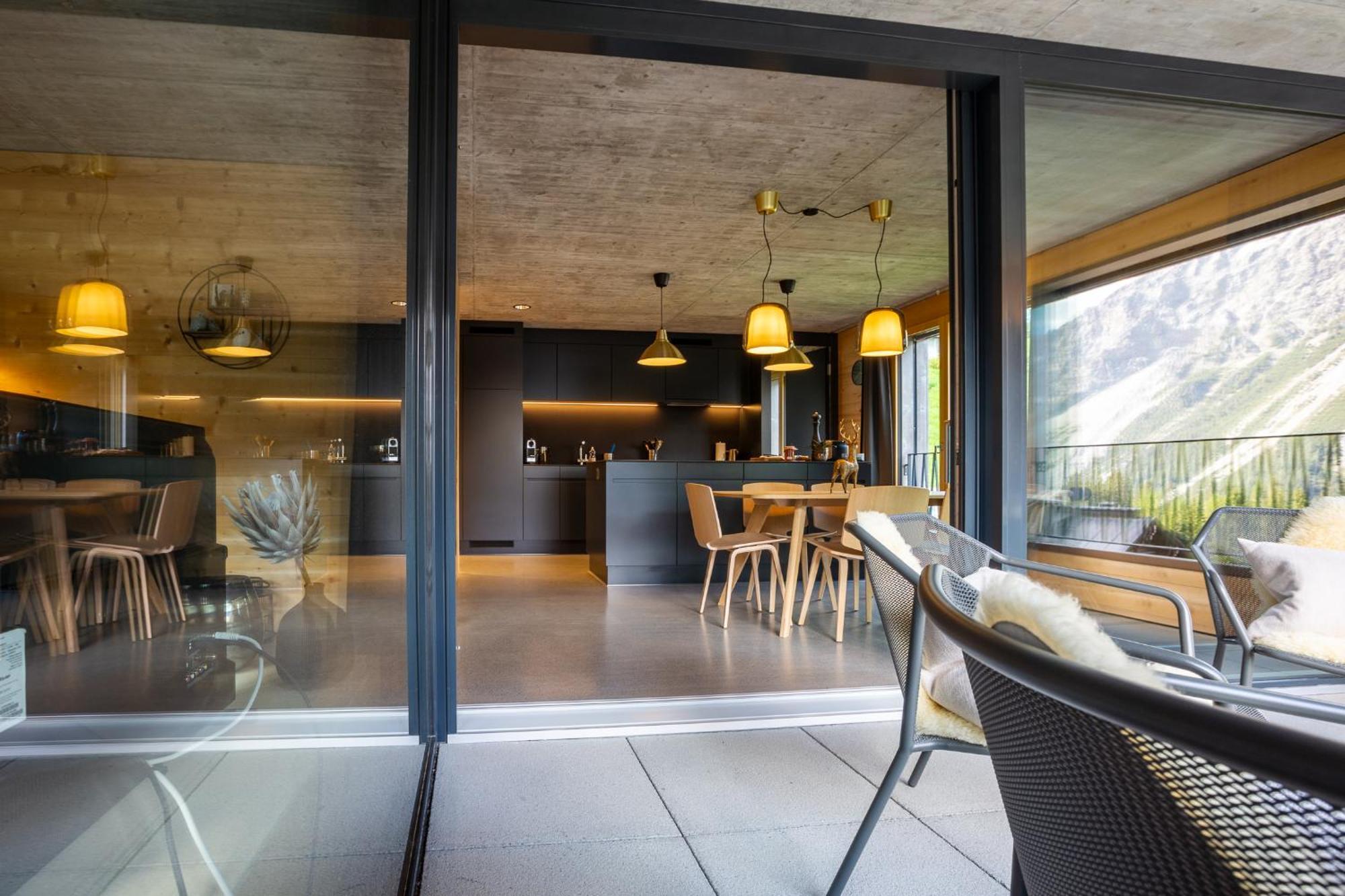 Haus Burgermeister Wohnung Aelplihorn 아로사 외부 사진
