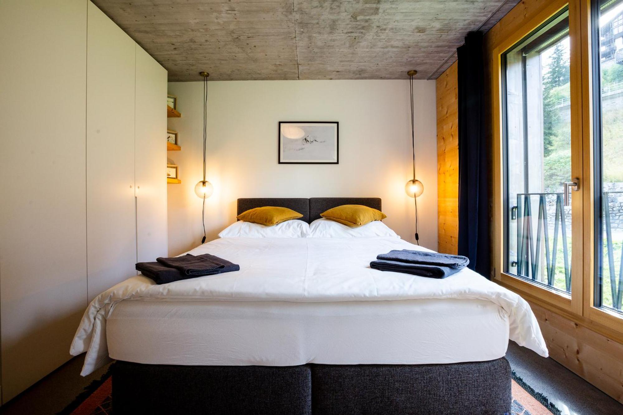 Haus Burgermeister Wohnung Aelplihorn 아로사 외부 사진